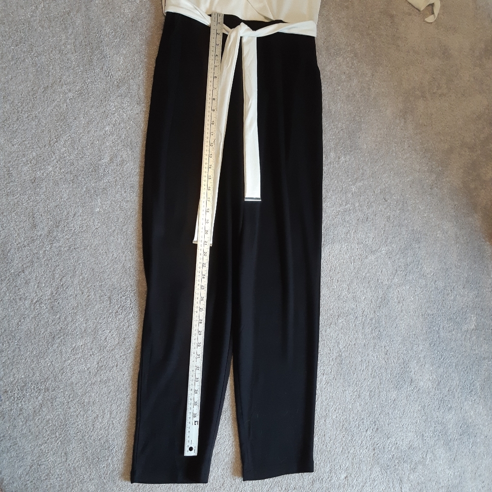 Dex Black and White Jumpsuit - Picture 7 of 11